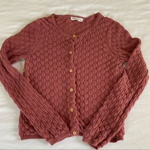 Girls H&M Knit sweater cardigan size 8-10